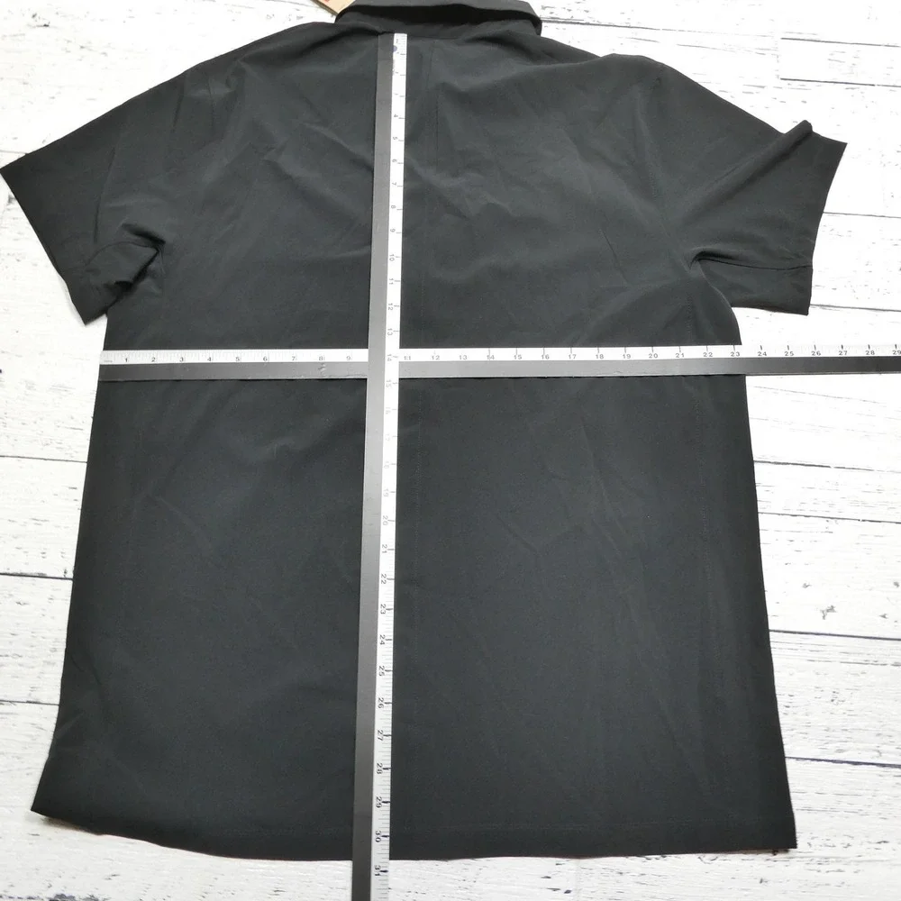 Nike‎ Dri-FIT Polo Shirt Mens Large Black Football Performance Logo HF7061-013